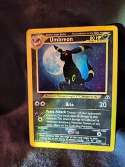 Pokemon Umbreon 13/75 Neo Discovery Holo LP - Image 3