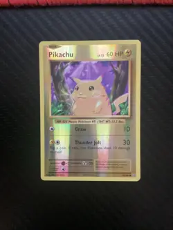 Pikachu 35/108 XY Evolutions Pokemon Reverse Holo Near Mint - Image 1