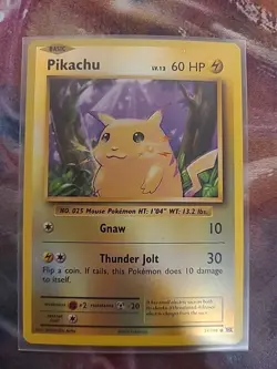 Pikachu 35/108 Reverse Holo Common XY Evolutions Pokemon TCG Near Mint - Image 1