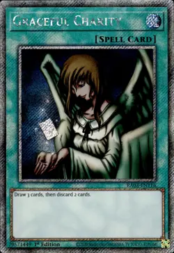 Graceful Charity - Platinum Secret Rare 1st Edition RA03-EN116 - NM - YuGiOh - Image 1