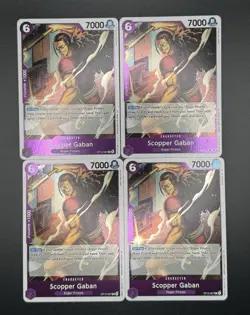 Scopper Gaban Playset - OP13-067 x4 - Carrying On His Will - One Piece TCG - Image 1