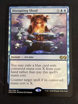 1x Foil Disrupting Shoal (51) Ultimate Masters LP MTG Magic the Gtahering x1 MKE - Image 1