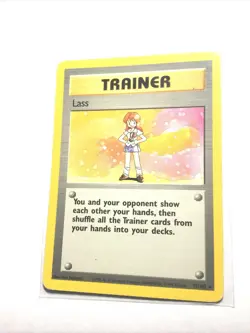 LASS - 75/102 - Base Set - Pokemon Card - HP - Image 1