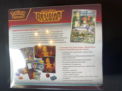 Obsidian Flames Pokemon Center ETB Exclusive PC Elite Trainer Box Sealed - Image 2