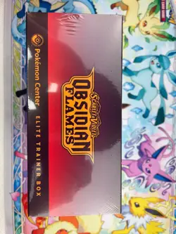 Pokemon Center Exclusive Obsidian Flames ETB Elite Trainer Box | New & Sealed - Image 2