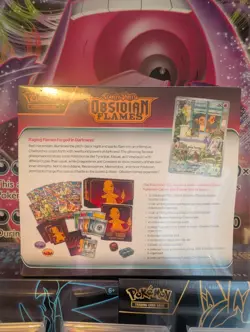 Pokemon Center Exclusive Obsidian Flames ETB Elite Trainer Box | New & Sealed - Image 3