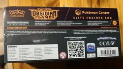 Pokemon Center Exclusive Obsidian Flames ETB Elite Trainer Box | New & Sealed - Image 1