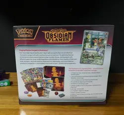 Pokemon Center Exclusive Obsidian Flames ETB Elite Trainer Box | New & Sealed - Image 3