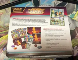 Pokemon Center Exclusive Obsidian Flames ETB Elite Trainer Box New Sealed - Image 2