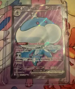 Jellicent ex 160/086 Full Art Pokemon TCG Scarlet Violet SV White Flare NM - Image 1
