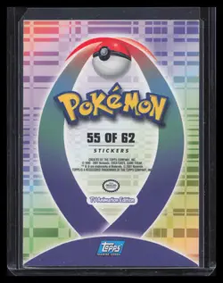 2001 Topps Pokemon Johto (UK) #55 Phanpy Sticker cards - Image 2
