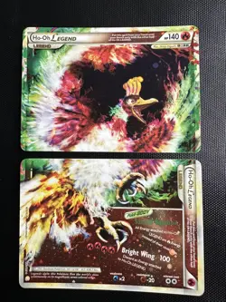 Ho-Oh Legend Set 111 112/123 Pokemon Heart Gold Soul Silver Holo -LP (English) - Image 1