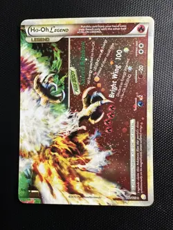 Ho-Oh Legend Set 111 112/123 Pokemon Heart Gold Soul Silver Holo -LP (English) - Image 4