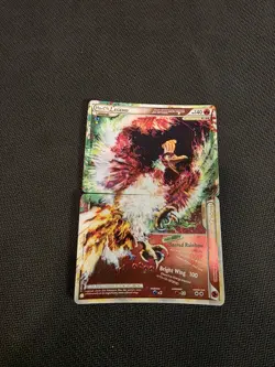 Ho-Oh Legend Set 111+112/123 Pokemon Heart Gold Soul Silver (Top LP/Btm NM-) - Image 2