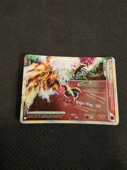 Ho-Oh Legend Set 111+112/123 Pokemon Heart Gold Soul Silver (Top LP/Btm NM-) - Image 5