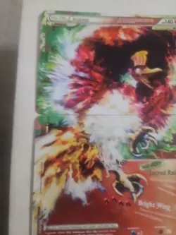 ULTRA RARE Ho-Oh Legend Set 111 112/123 Pokemon Heart Gold Soul Silver Holo - LP - Image 3