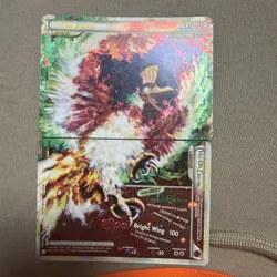 ULTRA RARE Ho-Oh Legend Set 111 112/123 Pokemon Heart Gold Soul Silver Holo - LP - Image 1