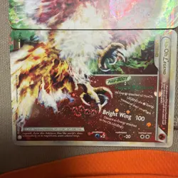 ULTRA RARE Ho-Oh Legend Set 111 112/123 Pokemon Heart Gold Soul Silver Holo - LP - Image 3