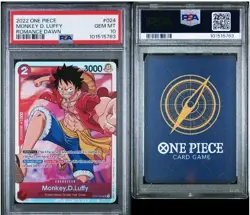 2022 One Piece - Romance Dawn - Monkey D Luffy OP01-024 🔥 PSA 10 GEM MINT - Image 2