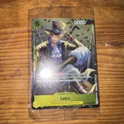 Sabo (Tin Pack Set Vol. 2) P-073 One Piece Promotion Cards Foil (*Sealed*) NM - Image 1