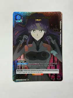 Misato Katsuragi - Union Arena Evangelion Card - UE15BT-EVA-1-046 (R*) - Image 1