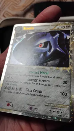 Pokemon TCG Steelix Prime Unleashed Holo Card 87/95 Rare - Image 2