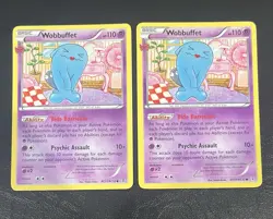 Pokemon Wobbuffet Generations Radiant Collection Card #RC11/RC32 x2 - Image 1