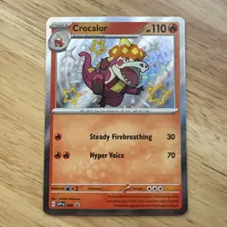 Crocalor 080 Sv: Scarlet & Violet Promo Cards Holo - Image 1