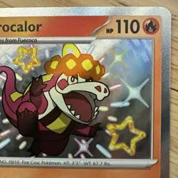 Crocalor 080 Sv: Scarlet & Violet Promo Cards Holo - Image 4