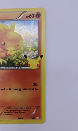 Torchic 11/25 McDonald's 25th Anniversary Holo Promo Pokemon Card NM - Image 3