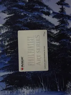 Sephiroth, Fabled SOLDIER Art Series Card (Gold-Stamped) 44 Final Fantasy MTG - Image 2