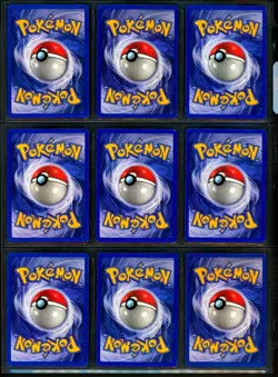 1999 Pokemon 1ST EDITION Jungle Set NEAR COMPLETE Non Holo COMMON Cards Lot WotC - Image 4