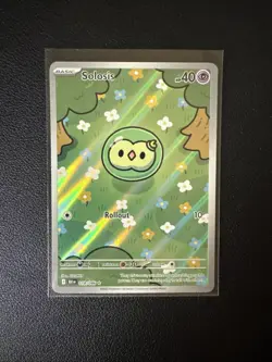 Solosis Black Bolt Illustration Rare English Pokemon TCG Card 118/086 - Image 1