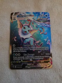 Vaporeon VMAX SWSH182 SWSH: Sword & Shield Promo Cards Holo - Image 1