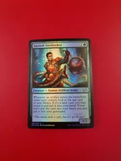 1x Sarinth Steelseeker | FOIL | The Brothers' War | MTG Magic Cards - Image 3