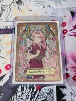 Sakura Haruno NARUTO NRSA01-SP-003L5 Naruto Kayou Card - ENGLISH - Heaven Scroll - Image 1