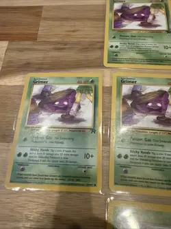 Grimer 57/82 Lot of 10 Pokemon Cards. Banned ! NM Rocket Set - Image 2