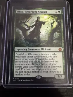 MTG English Nissa, Resurgent Animist NM Normal - Image 1