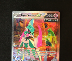 Pokemon Card TCG - Iron Valiant EX 249/182 - Paradox Rift - SIR - LP ⭐ - Image 2