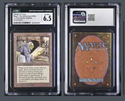 Library Of Leng Alpha Cgc 6.5 1993 Magic The Gathering MTG - Image 1