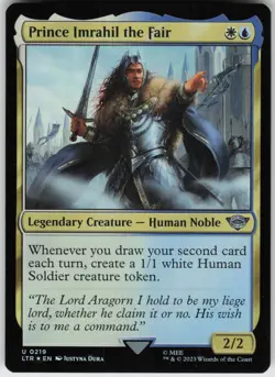 Foil Prince Imrahil the Fair 219 Universes Beyond: The Lord of the Rings: Tales - Image 1