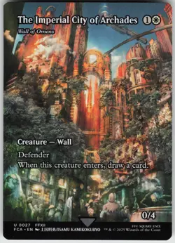 The Imperial City of Archades - Wall of Omens (Showcase) 27 FINAL FANTASY U - Image 1