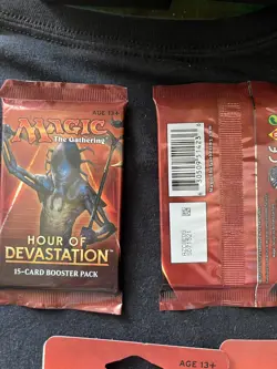 Magic the Gathering Hour of Devastation Booster Pack X5 Factory Sealed - Image 2