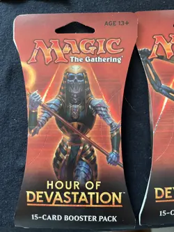 Magic the Gathering Hour of Devastation Booster Pack X5 Factory Sealed - Image 5