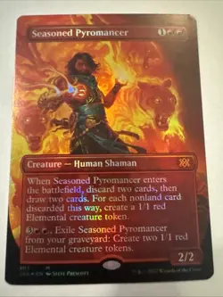 Seasoned Pyromancer (Borderless) Double Masters 2022 Foil - Image 1