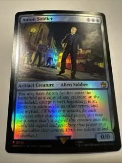 Auton Soldier Universes Beyond: Doctor Who Foil - Image 1