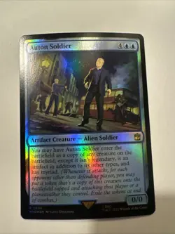 Auton Soldier Universes Beyond: Doctor Who Foil - Image 4