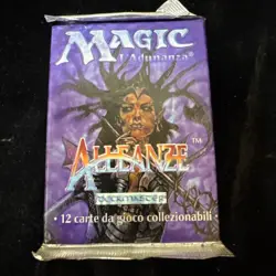 MTG Alliances Magic The Gathering Sealed English From Stinky Storage Unit - Image 1