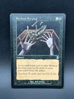 MTG Skeletal Scrying U Odyssey #161 - Image 1
