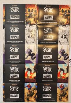 MTG Secret Lair Spider-Man Amazing Everything Bundle & 1-Mana Symbiote Pack New! - Image 2